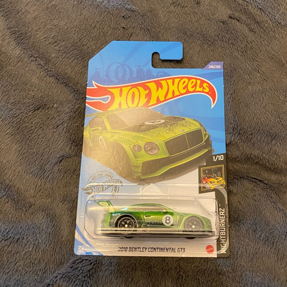 "🥦5/$25🥦" Hot Wheels Bentley Continental GT3. #246/250